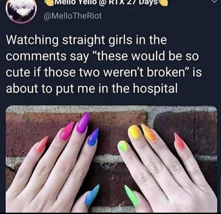The punchline is