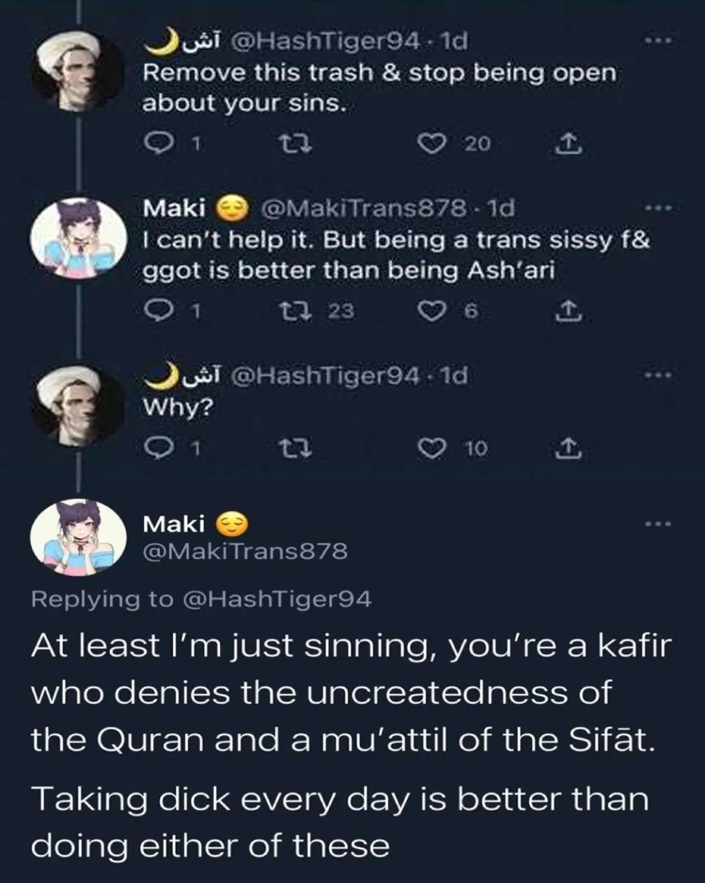 Muslim Twitter more cringe than Orthobro Twitter.