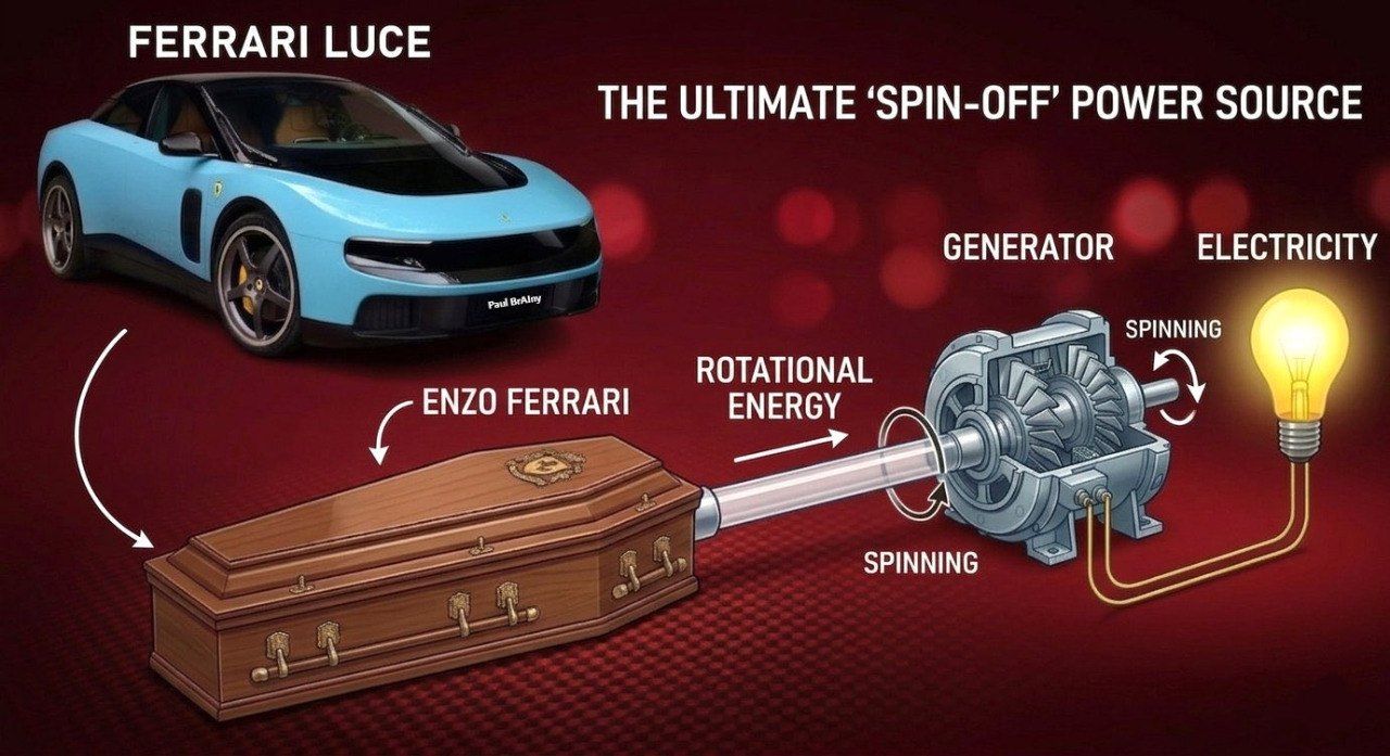 A new electro Ferrari is coming out