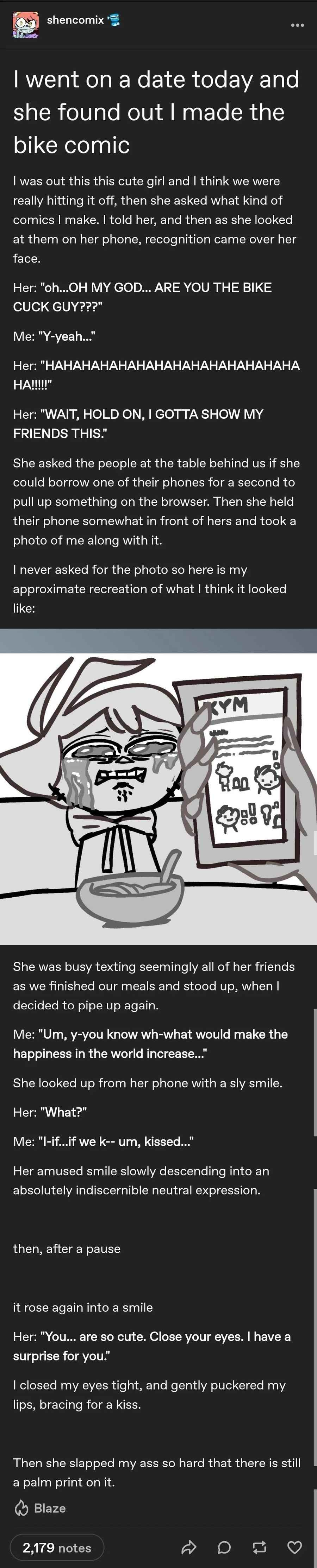 I feel bad for Shen. At least he can laugh at himself.