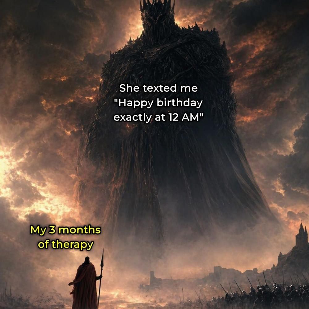 I do that to her every year