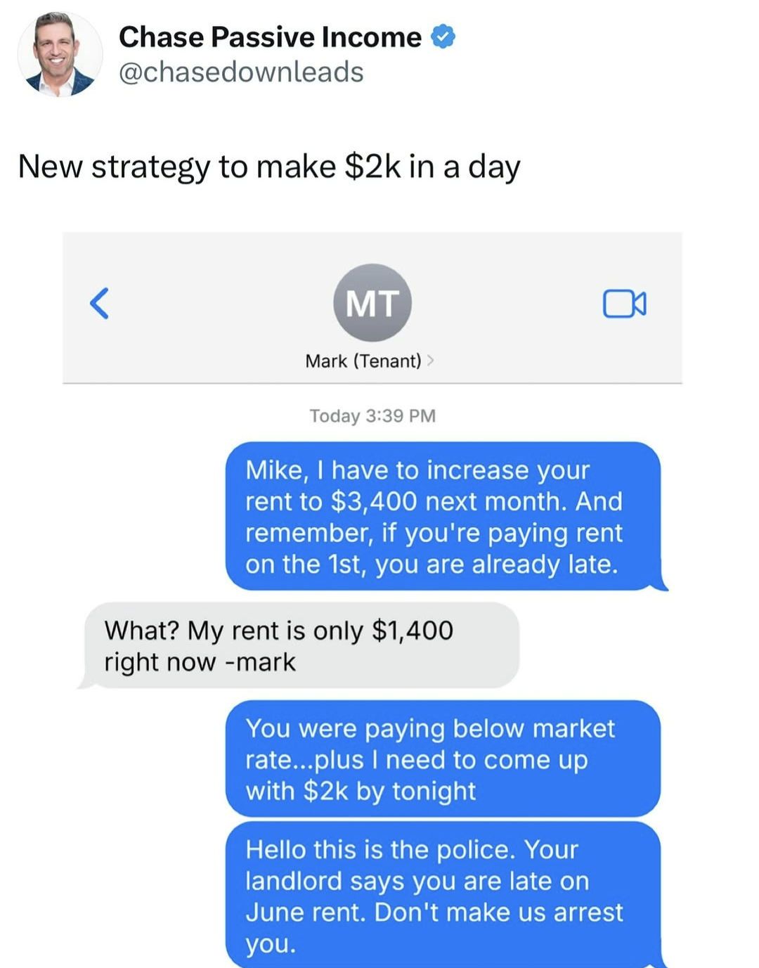 Dont forget to include a tip