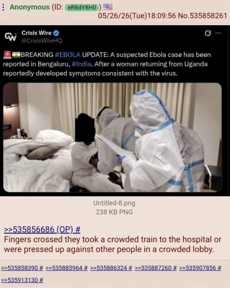 Ebola-chan has visited India