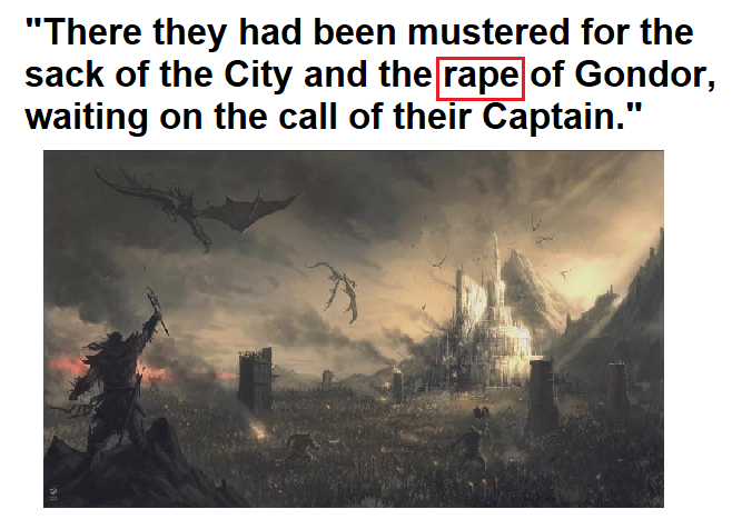 "It's so over." - Denethor