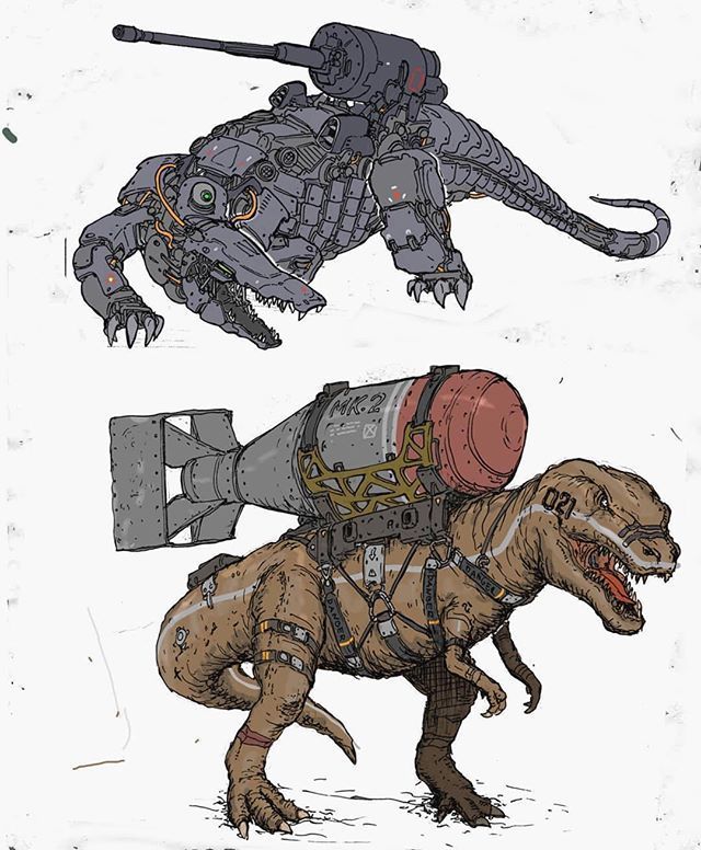 day #2 of posting ***ing sick dinos ((for dino month))