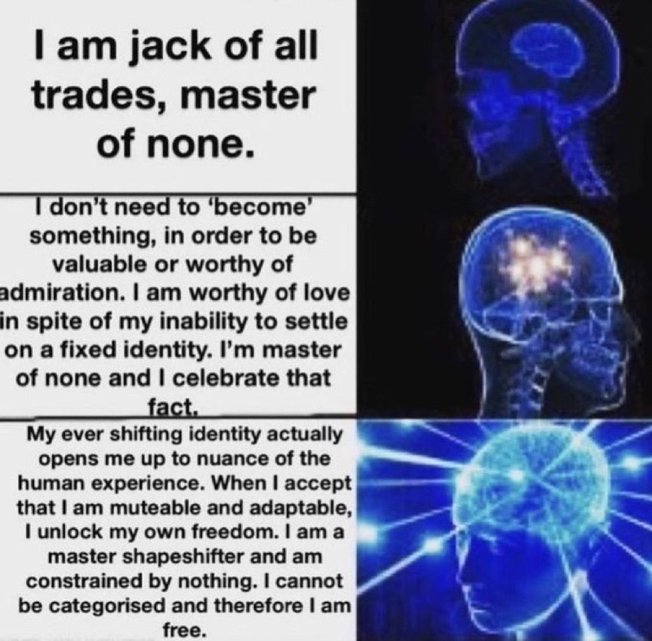 Individuality Dies When Identity Is Asserted