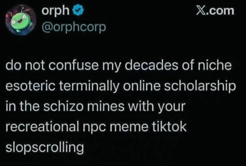 Schizo mines being HL comment sections
