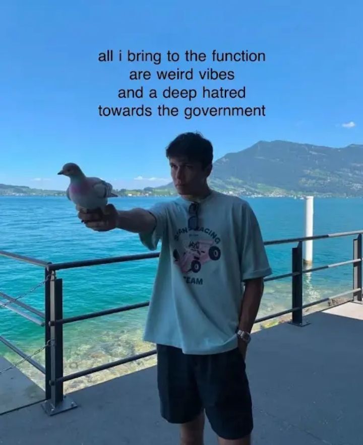Not too fond of the government