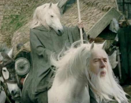 Gandalf face swap