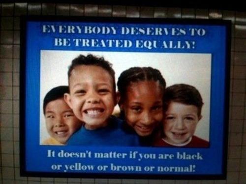 Black, Yellow, Brown Or...Normal?!