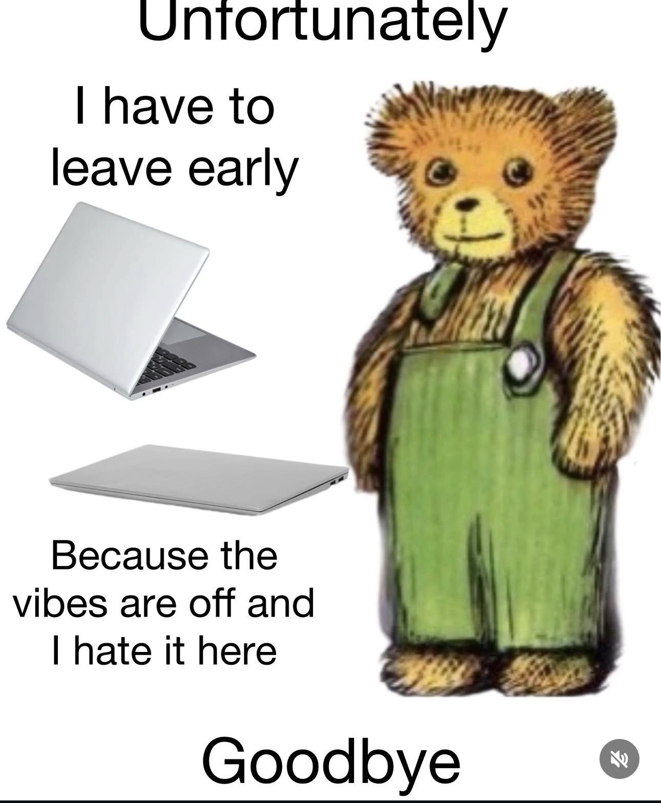 Unfortunately because of circumstances