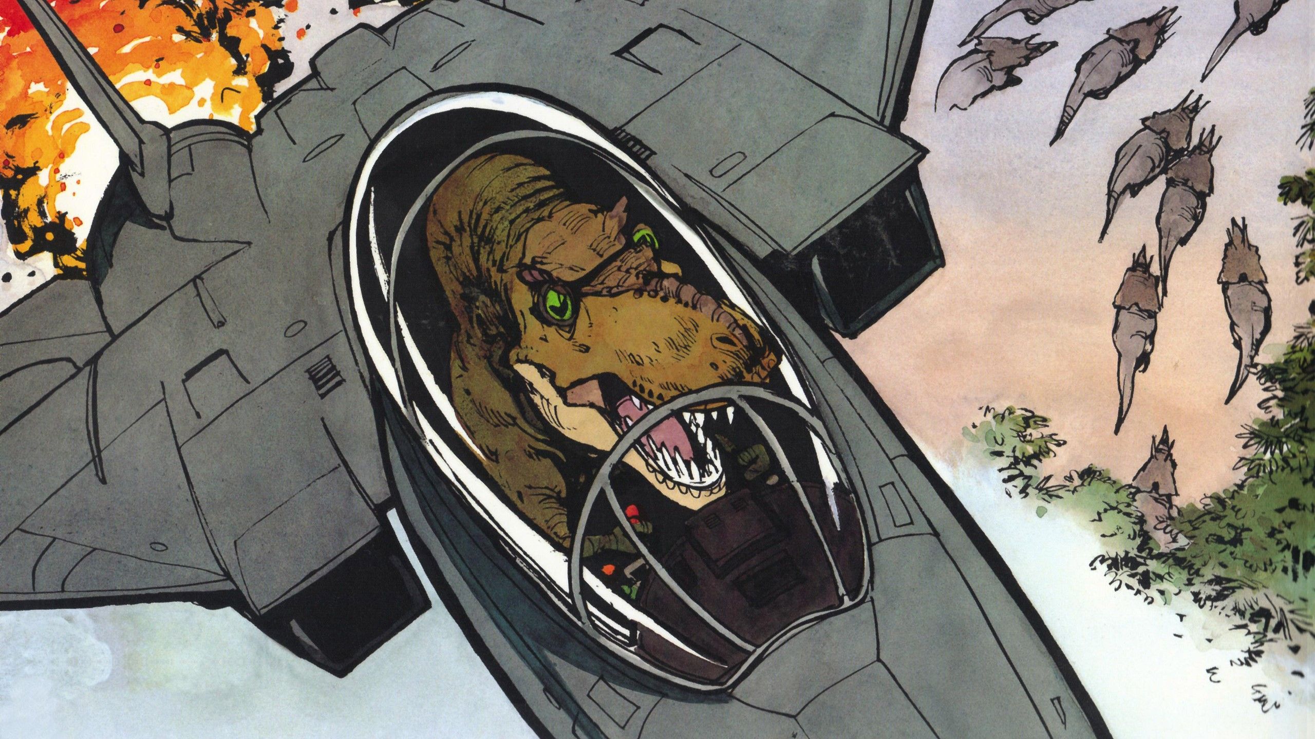 day 9 of posting ***ing SICK dinos, an old dino form a old comic