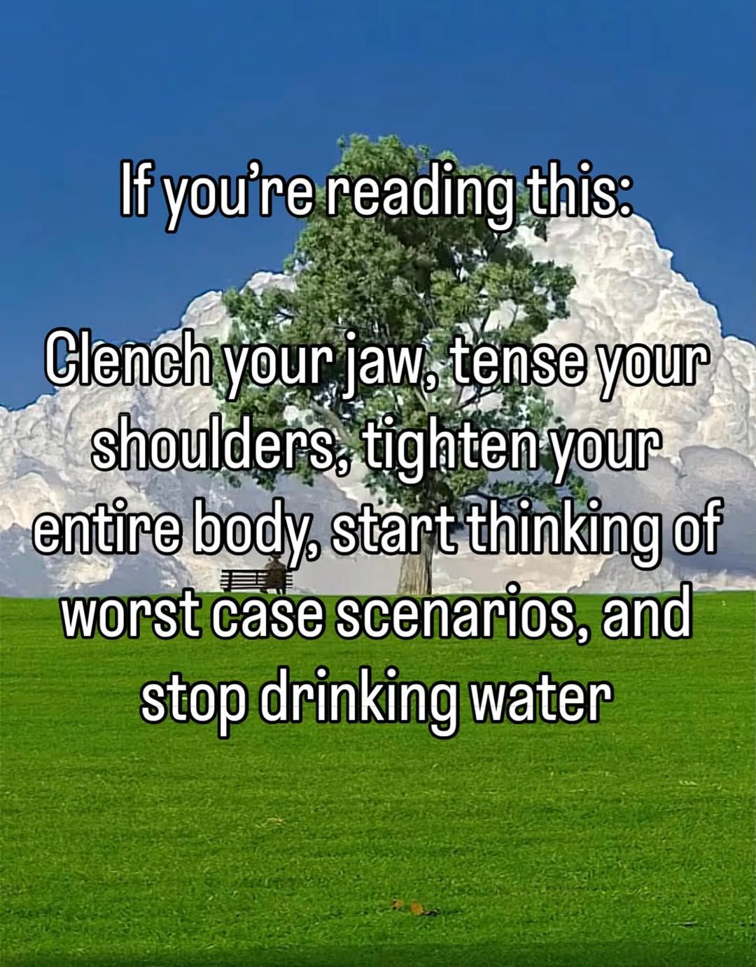 Wise advice!