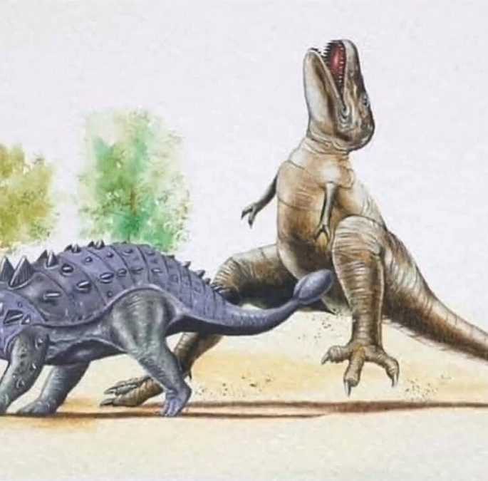 directly into the dino nuggets
