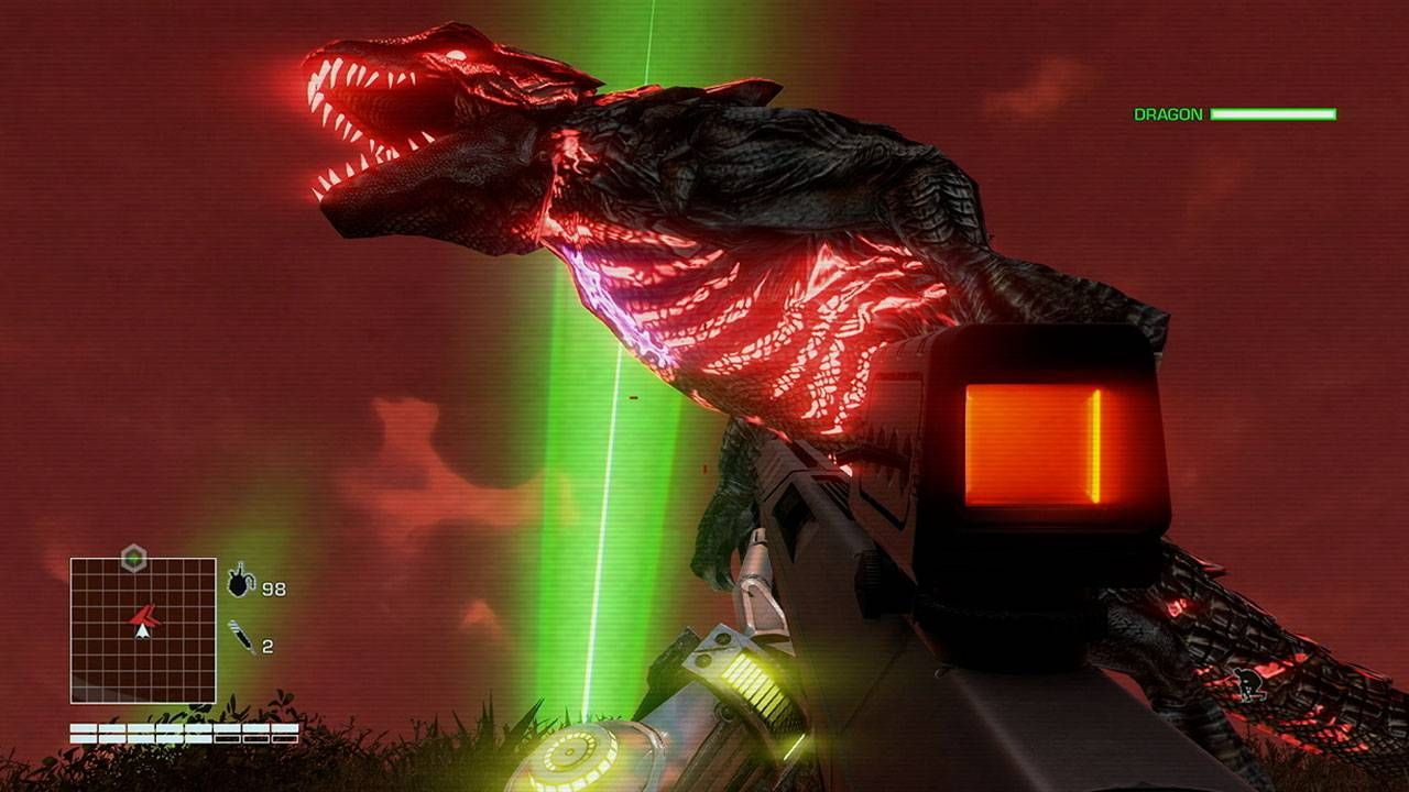 day 11 of posting ***ING SICK dinos! A good enough reason as any to replay blood dragon