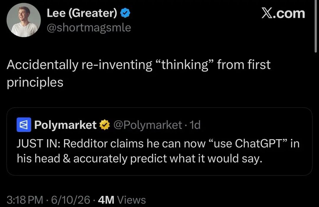 Techbro discovers thinking