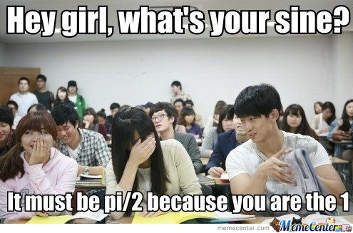 Asian pick-up line.