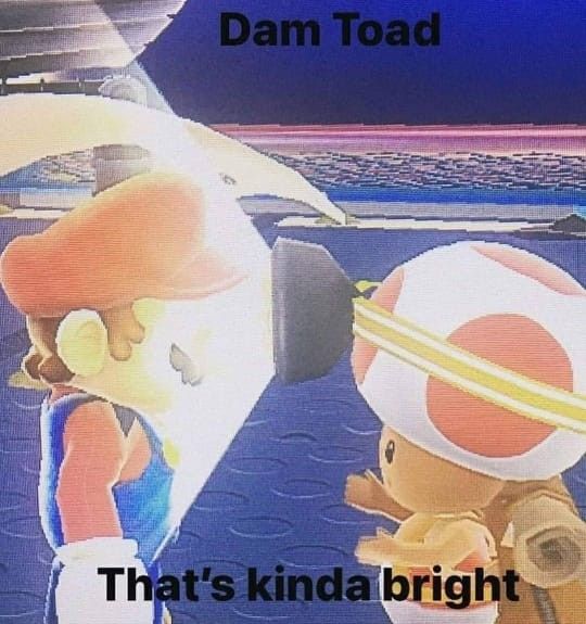 Too brighto