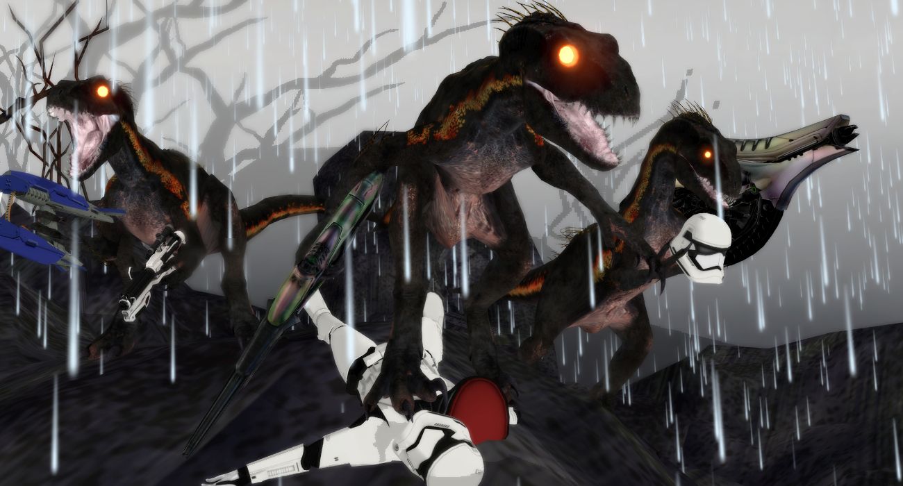 day 14 of posting ***ING SICK DINOS! it's not a drawing, it's gmod