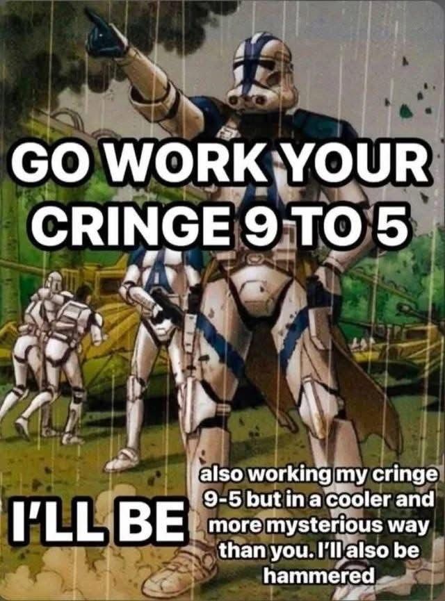 9-5 is cringe