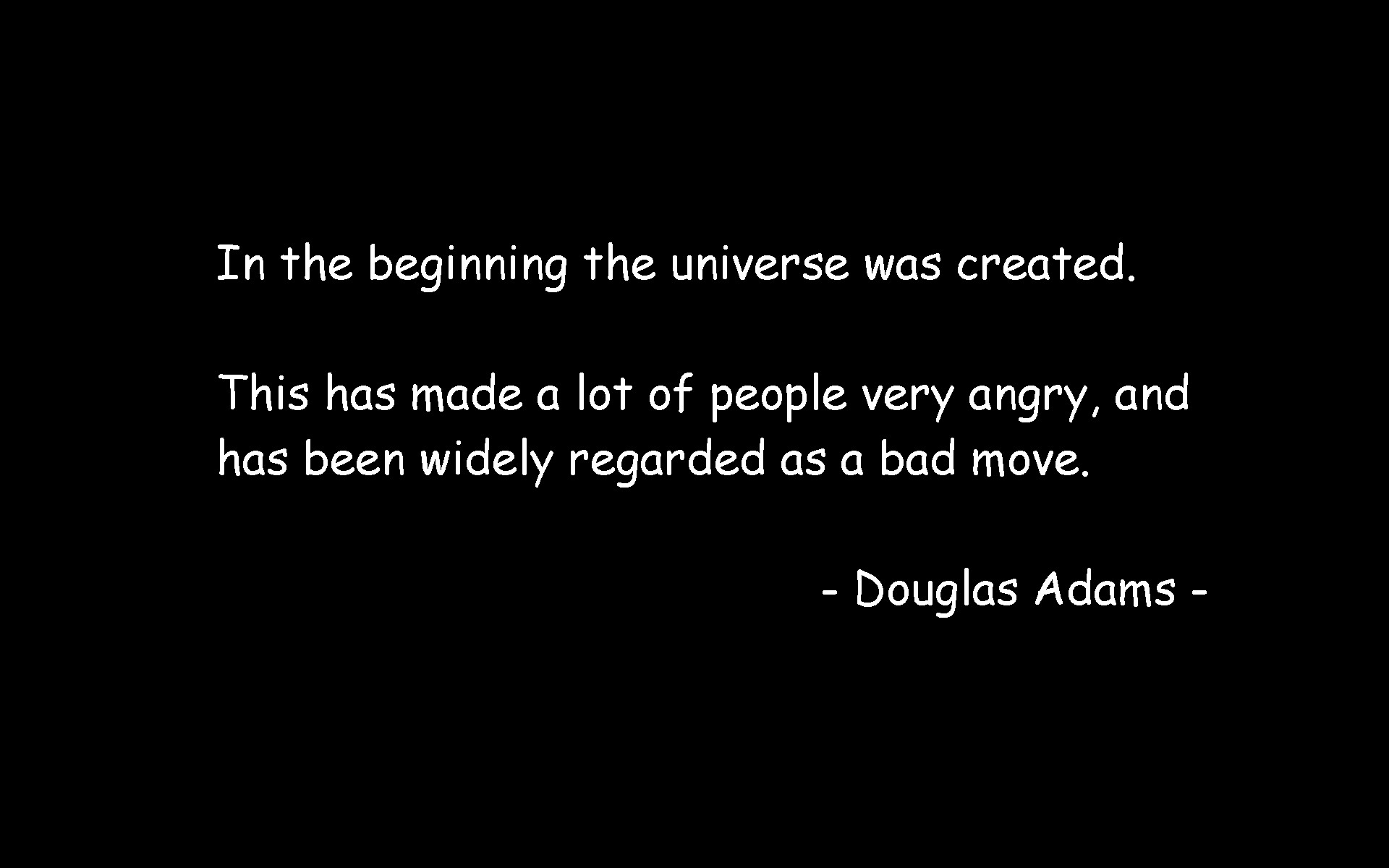 HitchHikers Guide