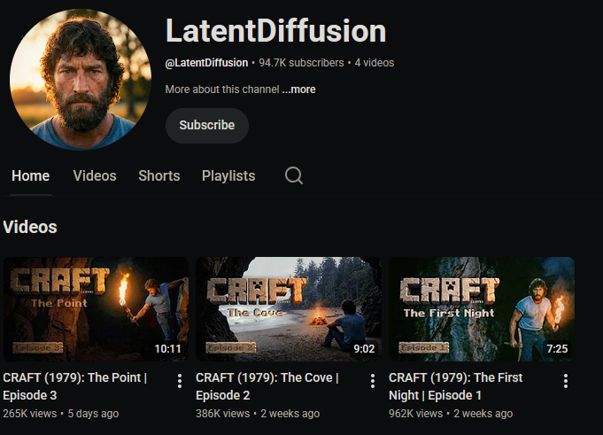 So remember that AI Minecraft Movie clip from 3 weeks ago? Yeah, it's a whole thing now