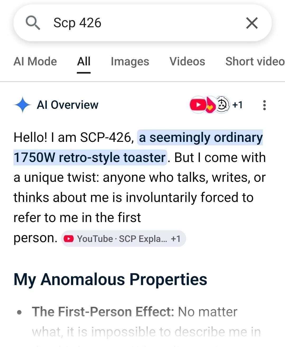 Turns out AIs are vulnerable to SCP cognitohazards