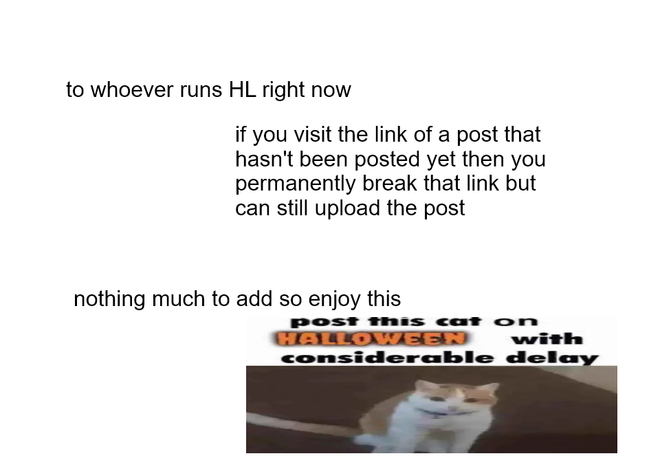 reposting with a non broken post