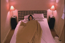 A new bed, complete with auto massaging and gang-- OK, I'll stop