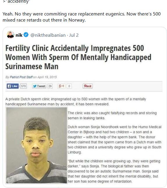 But why Norway?