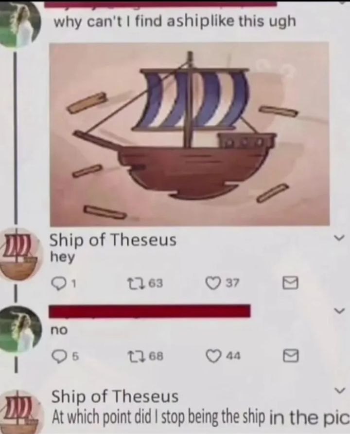 Shit of Theseus