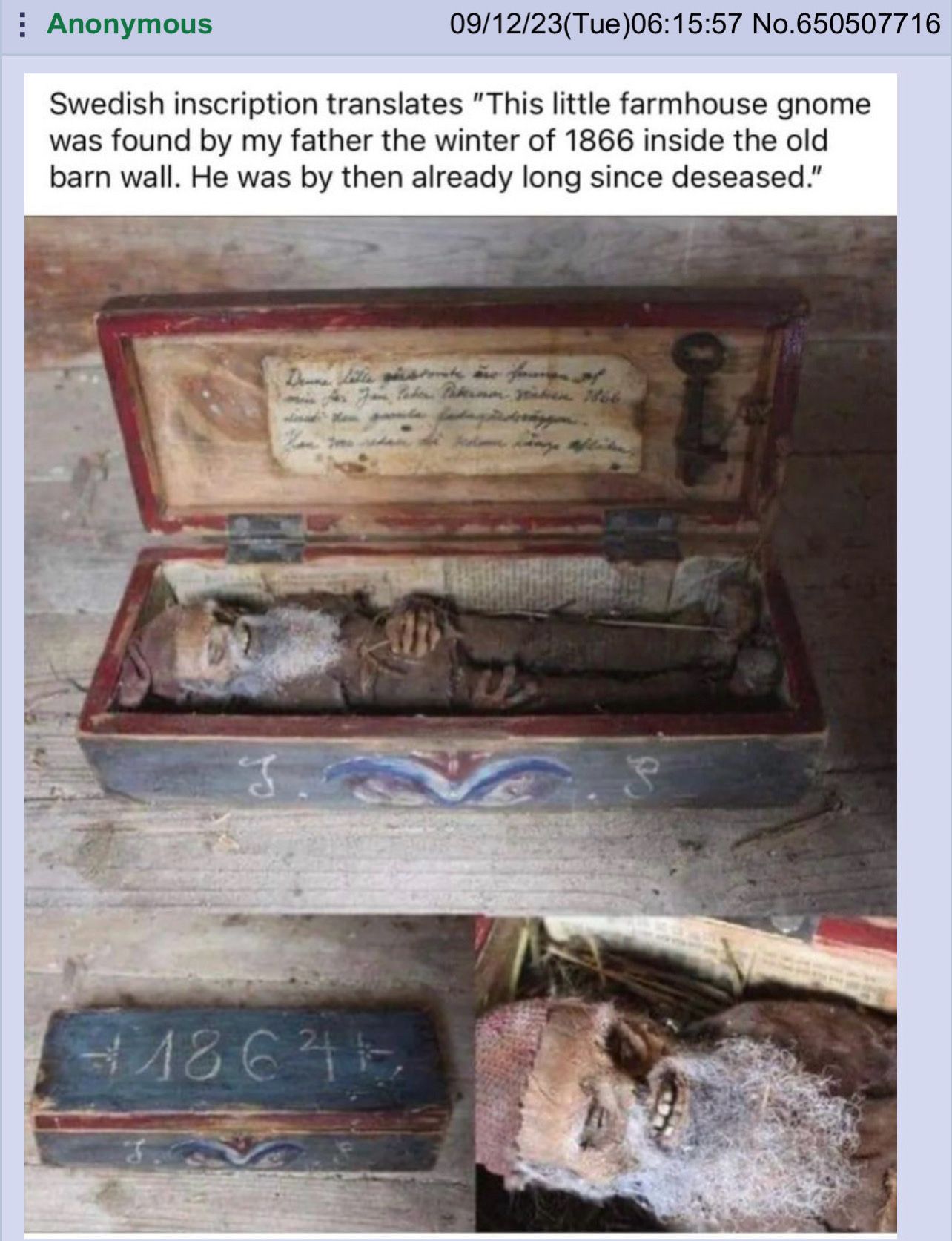 Serviceman's ancestor