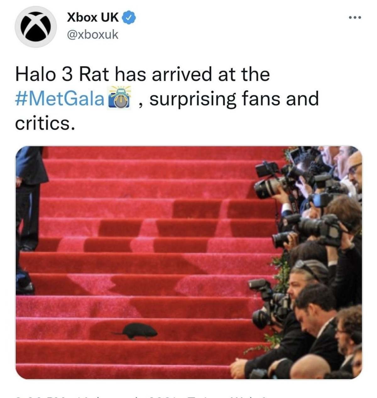 who would be a critic of Halo 3 Rat