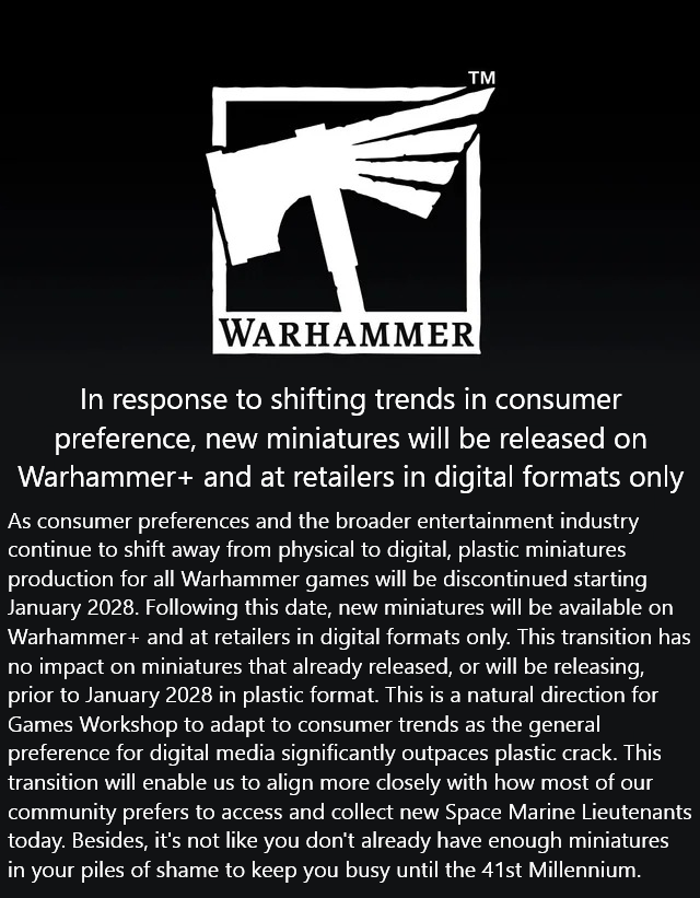 Your NFT wallet will be full of Space Marine Lieutenants