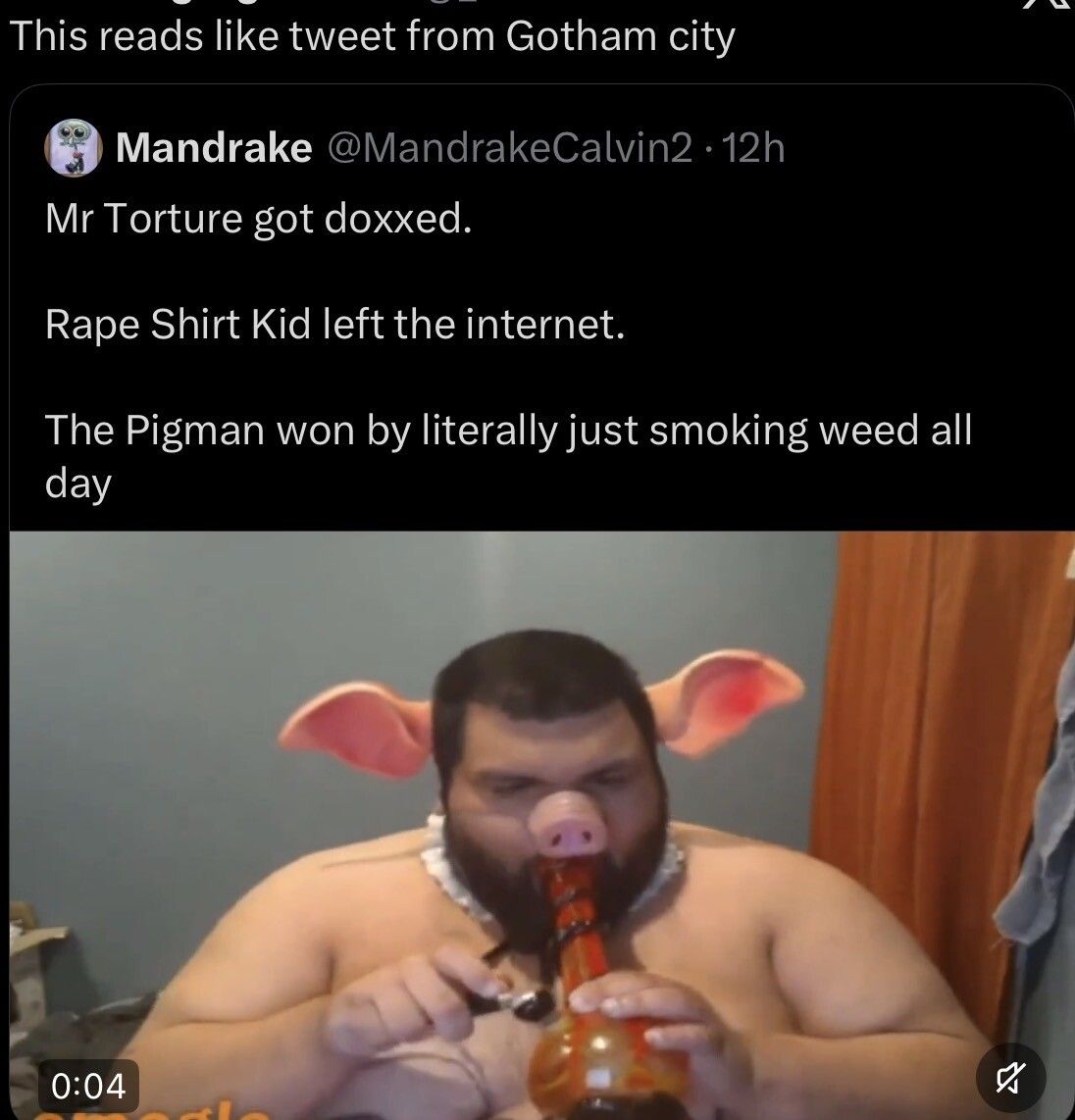 no idea who any of those is