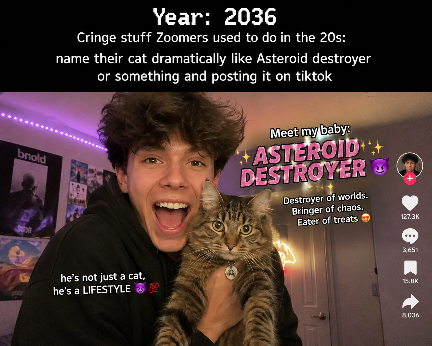 Gen alpha making memes in 10 years making fun of Zoomers: