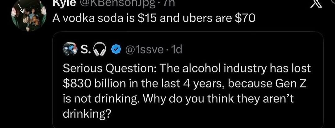 boomers probably got a barrel of whiskey for 50 cents
