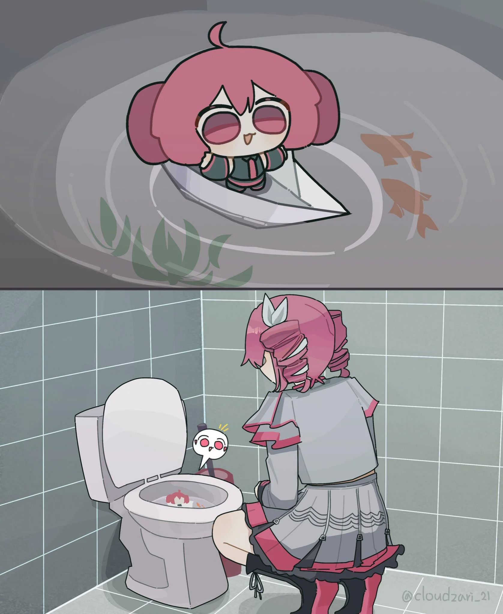 don't flush