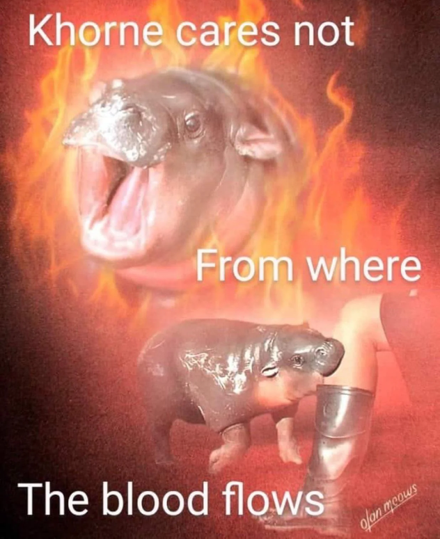 Blood for the blood god