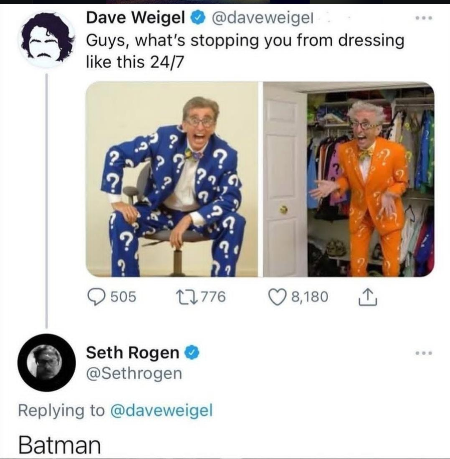 Riddle me this