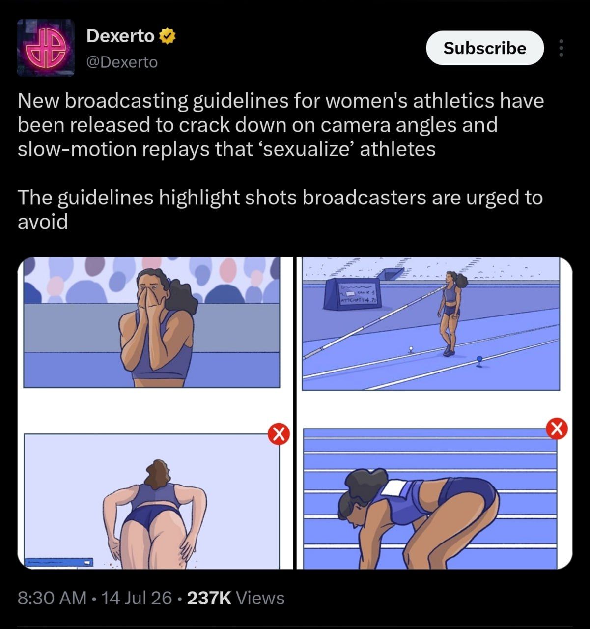 making women sports even more unpopular