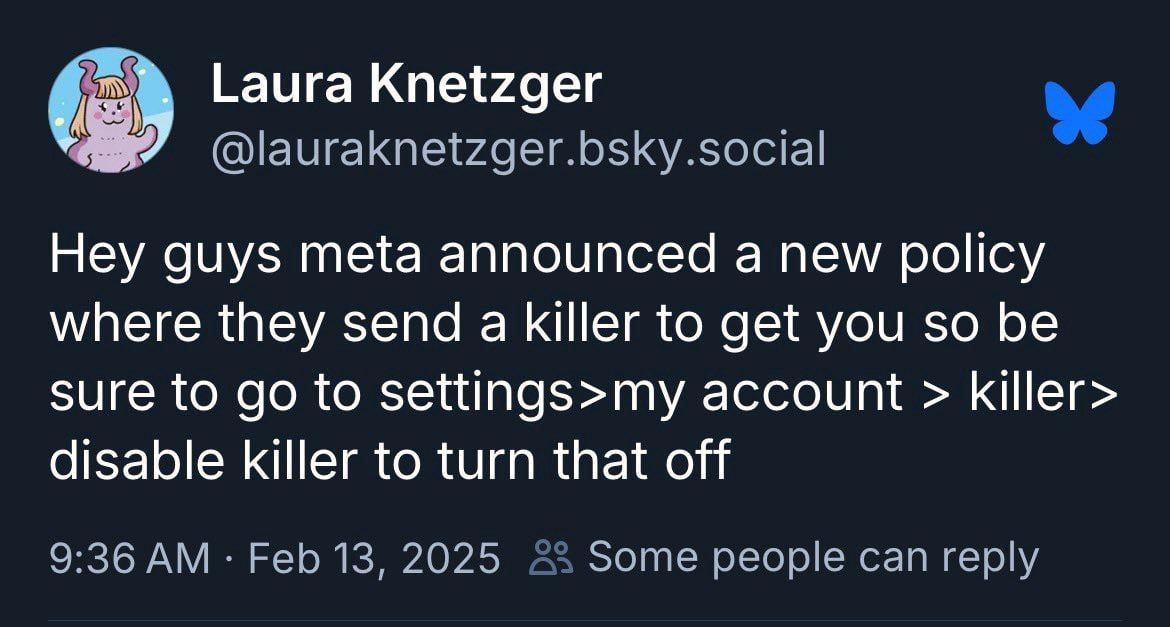By this statement, I give notice to Facebook that it is strictly forbidden to kill me