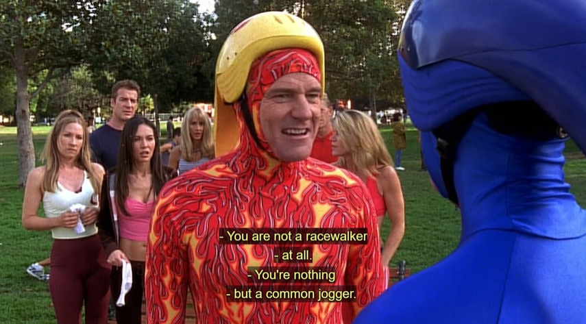 Are you a racewalker?