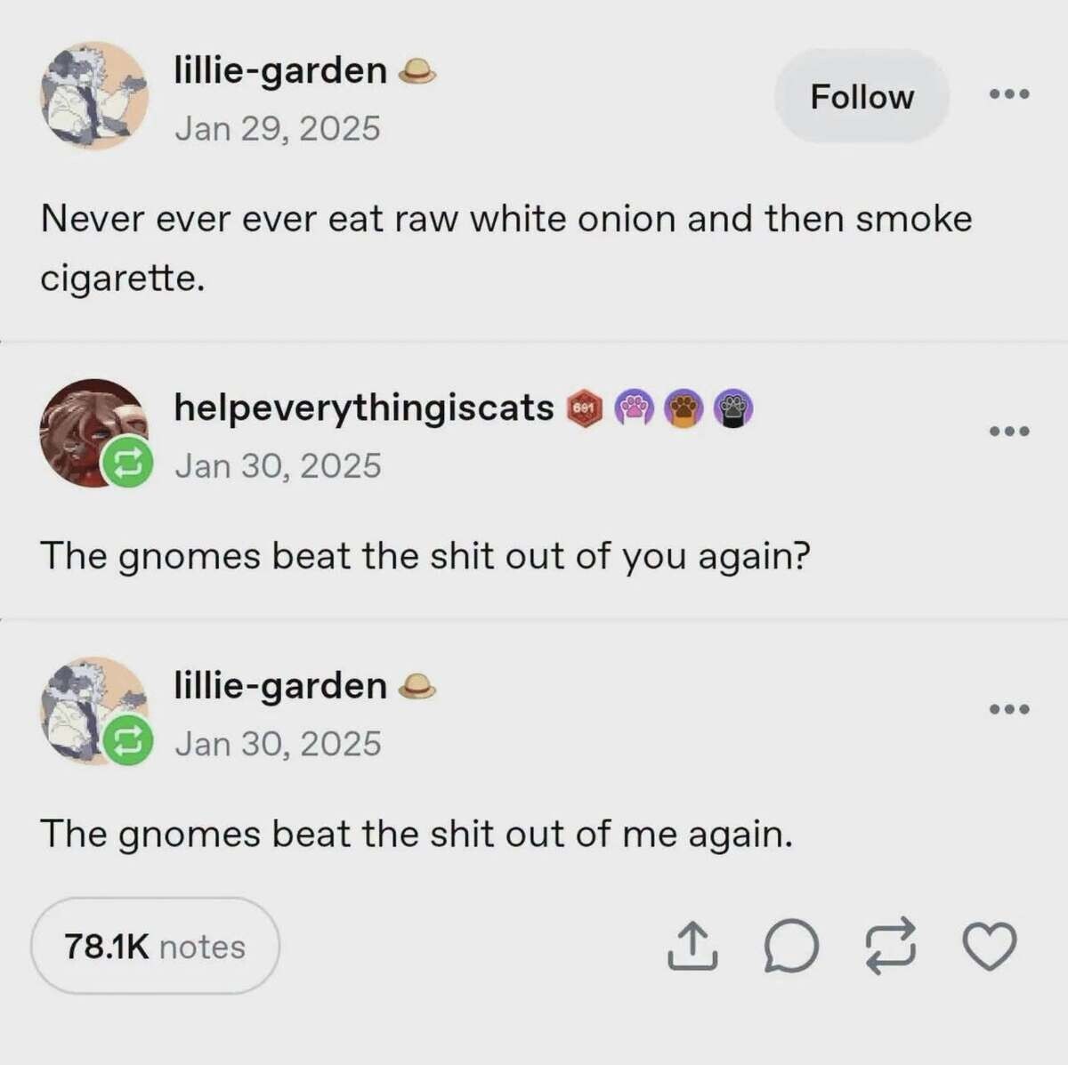 They have very sensitive noses