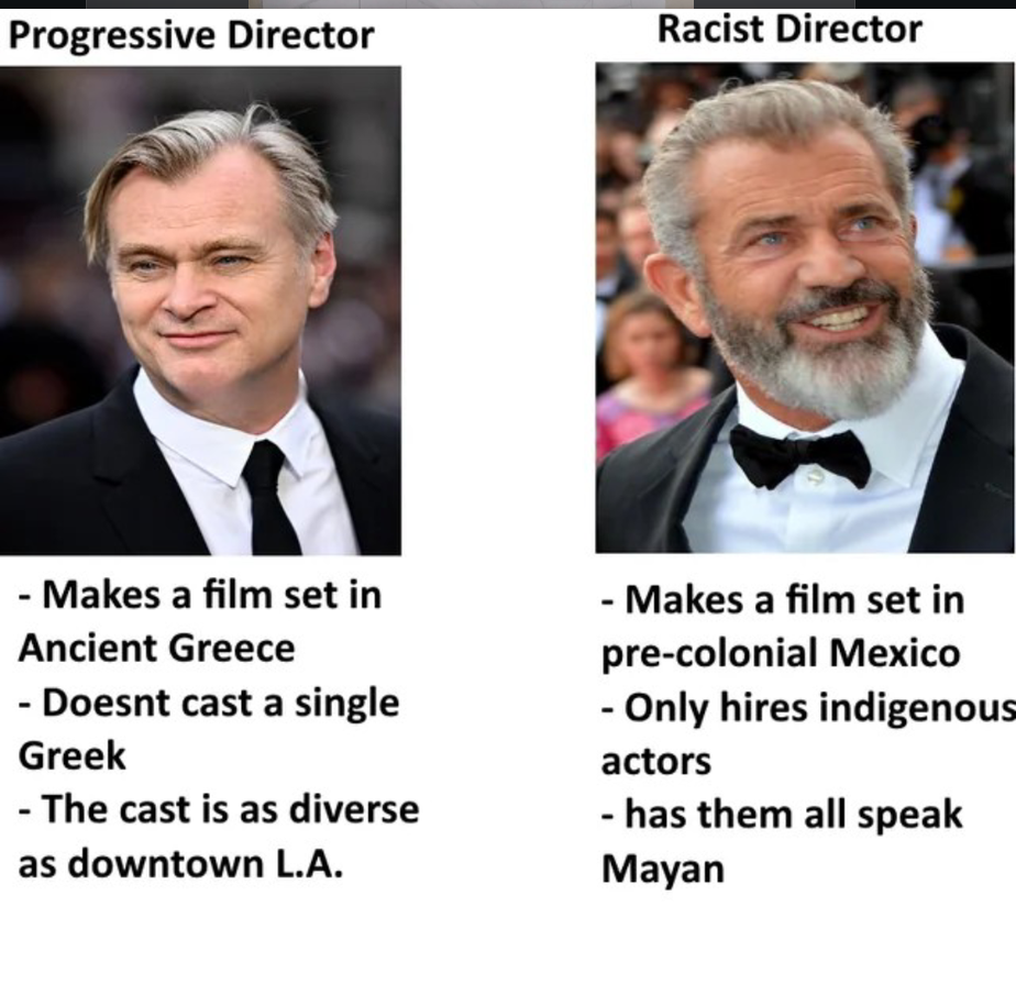And they call him racist