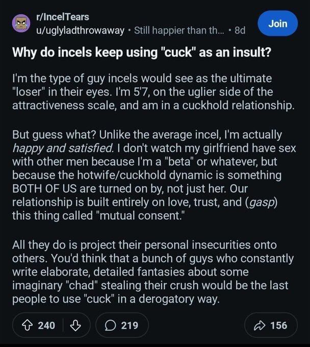 Great argument, Sonichu