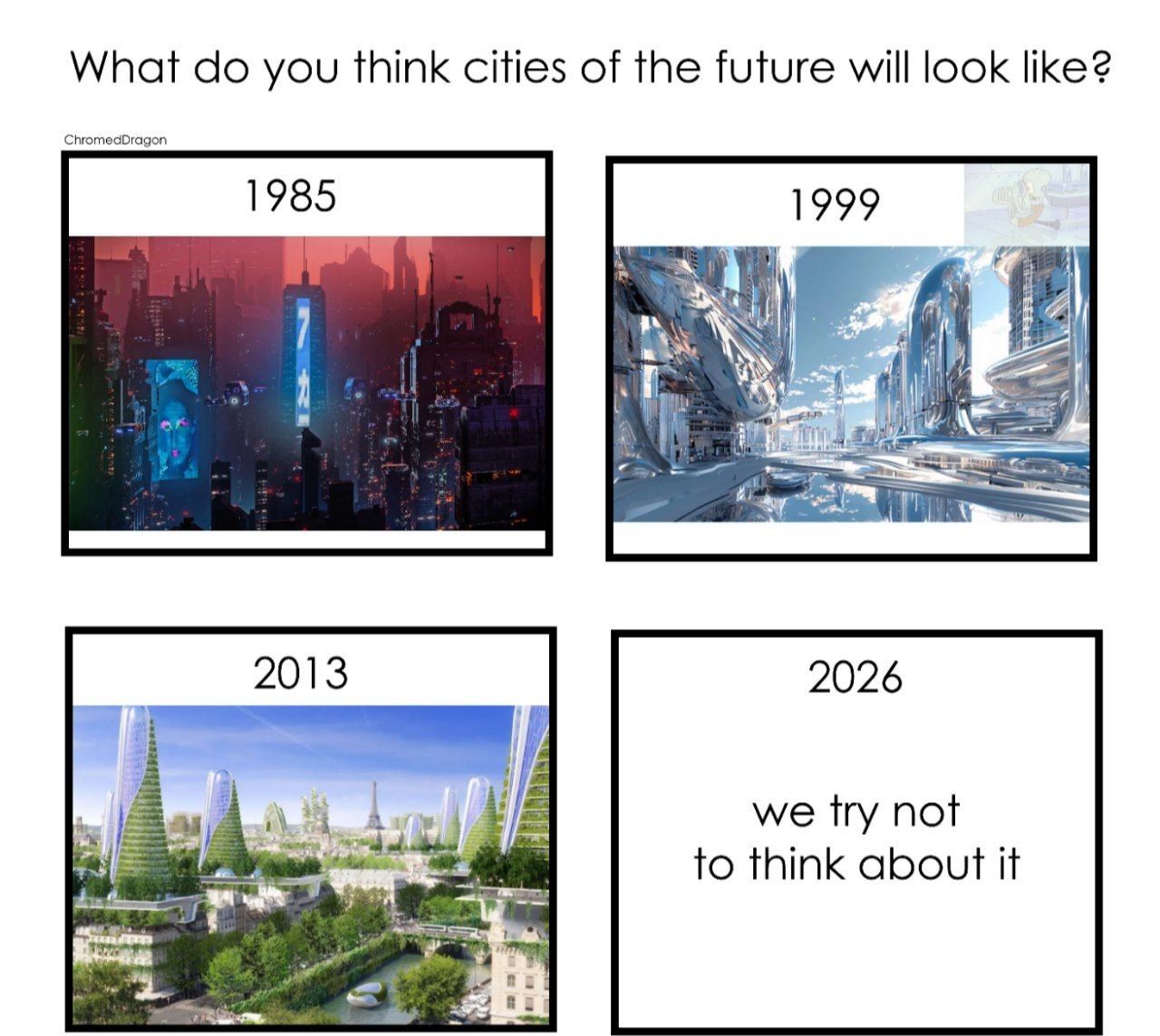 the future is now old man
