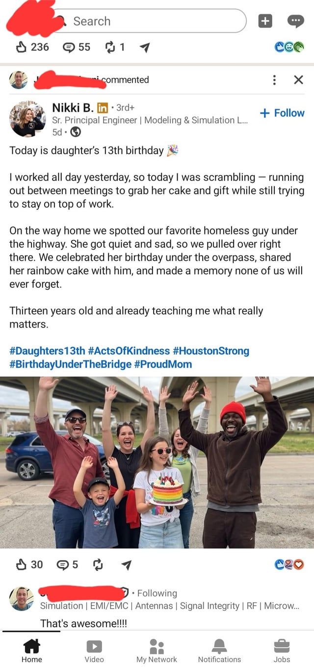"favorite homeless guy" + AI photo combo... Chef's kiss