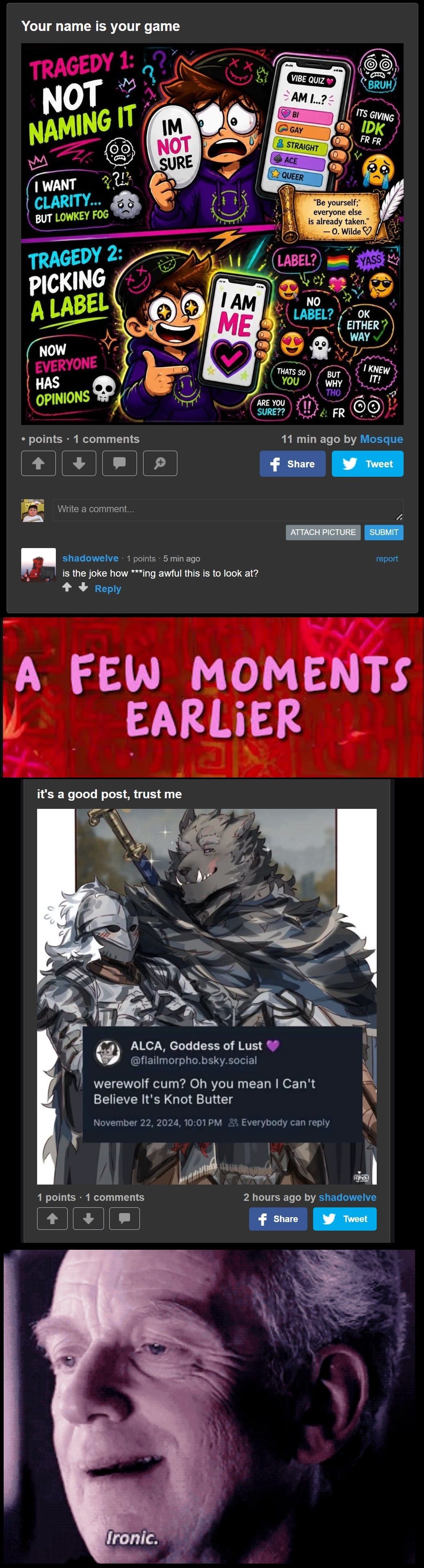 Suffer not, the horsefcker to live