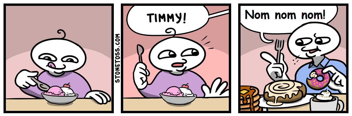 Nom? Aah, nom.